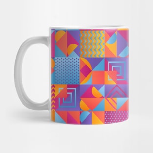 Bauhaus Azulejo geometric mosaic #8 Mug